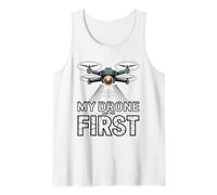 My Drone Saw You First Funny Drone Pilot Tank Top