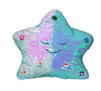 My Dua Pillow Flippable Sequins (Light Blue/Pearl)