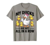 My Ducks are Not All in A Row Tee Cute Mama Duck Design T-Shirt