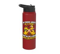 My Ducks Aren’t in a Row They’re in a Circle Sharing One Stainless Steel Insulated Water Bottle