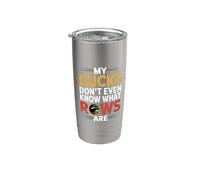 My Ducks Don't Even Know What Rows are Chaos |- Stainless Steel Insulated Tumbler