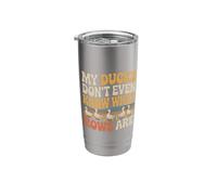 My Ducks Don't Even Know What Rows are Chaos ||- Stainless Steel Insulated Tumbler