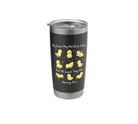 My Ducks May Not Be in A Row But They are Having Fun Stainless Steel Insulated Tumbler