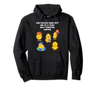 My Ducks May Not Be In A Row, Happy Ducks Pullover Hoodie