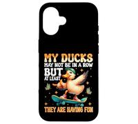 My Ducks Not in a Row - Quirky Life Chaos design Case for iPhone 16