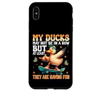 My Ducks Not in a Row - Quirky Life Chaos design Case for iPhone XS Max