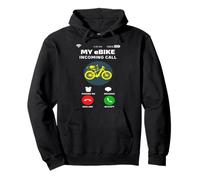My eBike is Calling Funny Electric Bike Bicycle Lovers Humor Pullover Hoodie