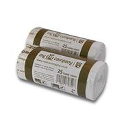 My Eco Company 30L X 50 Compostable Kitchen Food Waste Bin Bags Kerbside Caddy Liners (30 Litre)