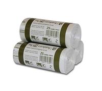 My Eco Company 30L X 75 Compostable Kitchen Food Waste Bin Bags Kerbside Caddy Liners (30 Litre)