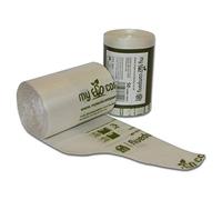 My Eco Company 7L / 8L X 100 Tie Top Compostable Kitchen Food Waste Bin Bags Caddy Liners (7 Litre / 8 Litre)