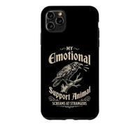 My Emotional Support Animal... Funny Crow Birds Raven Gothic Case for iPhone 11 Pro Max