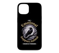 My Emotional Support Animal... Funny Crow Birds Raven Gothic Case for iPhone 13