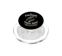 My Emotional Support Animal... Funny Crow Birds Raven Gothic PopSockets PopGrip for MagSafe
