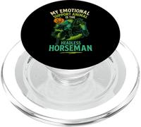 My Emotional Support Animal Is The Headless Horseman Parade PopSockets PopGrip for MagSafe