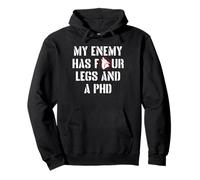 My Enemy Has Four Legs And A PHD Coyote Hunting Pullover Hoodie