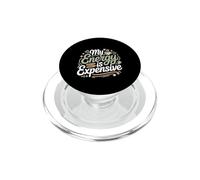 My Energy Is Expensive Mood Strong Presence PopSockets PopGrip for MagSafe