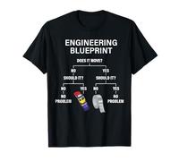 My Engineering Blueprint - Funny Engineer T-Shirt