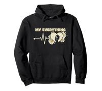 My Everything Mom Love Mother Child Heartbeat Daisy Pullover Hoodie