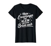 My Expectations are Small and My Breasts Also X Xmas T-Shirt