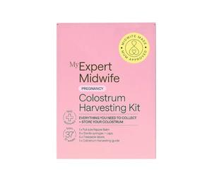My Expert Midwife Complete Colostrum Harvesting Kit - Includes 5 x Syringes and Caps, 5 x Freezable Labels, 30ml No Harm Nipple Balm Cream and a Midwife Written Complete Guide to Colostrum Harvesting