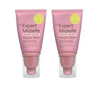 My Expert Midwife No Harm Nipple Balm Lanolin Cream - 30ml (Pack of 2) | 100% Natural Medical Grade Lanolin, Fast Relief for Sore Cracked Nipples, Odourless, Breastfeeding Safe, UK Made