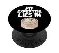 My Expertise Lies in Dim Sum Southern Chinese Cantonese Food PopSockets Adhesive PopGrip