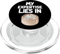 My Expertise Lies in Dim Sum Southern Chinese Cantonese Food PopSockets PopGrip for MagSafe