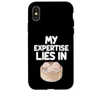 My Expertise Lies in Har Gow Dim Sum Chinese Cantonese Food Case for iPhone X/XS