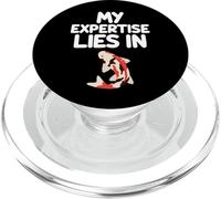 My Expertise Lies in Koi fish Japanese Carp Symbol Harmony PopSockets PopGrip for MagSafe