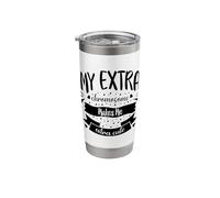 My Extra Chromosome Makes Me Extra Cute Stainless Steel Insulated Tumbler