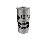 My Extra Chromosome Makes Me Extra Cute Stainless Steel Insulated Tumbler
