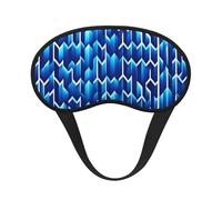 My Eyes are Blurry Print Blackout Sleep Mask - Contoured Cup Eye Cover, Perfect for Travel, Meditation, and Nighttime Use