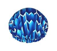 My eyes are blurry Print Shower Cap â€“ Reusable, Double Layer, with Elastic Band â€“ Perfect for Home, Spa, Hotel, and Travel