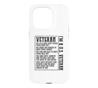 My Eyes Have Seen Things Yours Have Not US Veterans Day Case for iPhone 15 Pro