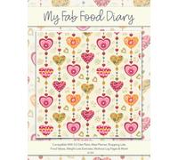 My Fab Food Diary - Compatible With 5:2 Diet Plans, Meal Planner, Shopping Lists, Food Values, Weight Loss Exercises, Workout Log Pages & More! - CC:233