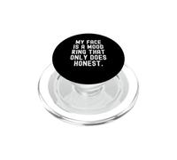 my face is a mood ring that only does honest PopSockets PopGrip for MagSafe