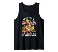 My Face is Gonna Say It Before Mouth Does Funny Guinea Pig Tank Top