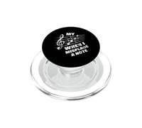 My Face When I Misplace A Note Funny Musician Musical Note PopSockets PopGrip for MagSafe