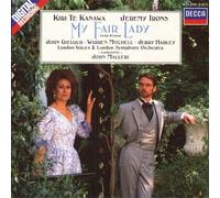 My Fair Lady by Kiri Te Kanawa, Jeremy Irons, John Mauceri, John Gielgud, Warren Mitchell, Jerry (1990) Audio CD Y