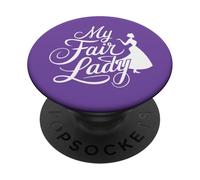 My Fair Lady Musical Theatre Broadway Vintage Theater PopSockets Adhesive PopGrip