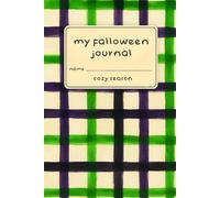 My Falloween Journal: A 6x9 Halloween Notebook | 120 Lined Pages | Green & Purple Plaid | Boo Basket Filler