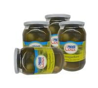My Family Barrel Cucumbers Lactic Fermented 860G Gurken Milchsauer Vergoren Canned Food Ready to Use Product of Romania Pack of 4