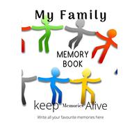My Family Memory Book: home write down keep favorite memories log