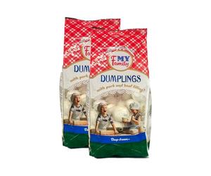 My Family Pork And Beef Dumplings Frozen Savoury Dish Home Style Cooked Flavour Rich Origin Romania 900g Pack Of 2