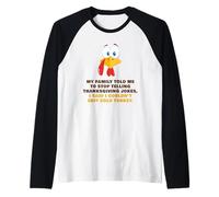 My Family Told Me to Stop Telling Thanksgiving Jokes - Dad Raglan Baseball Tee