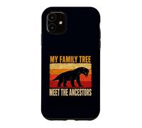 My Family Tree Meet The Ancestors Gorgonopsian Retro Case for iPhone 11