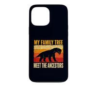 My Family Tree Meet The Ancestors Gorgonopsian Retro Case for iPhone 13 Pro Max