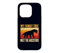 My Family Tree Meet The Ancestors Gorgonopsian Retro Case for iPhone 15 Pro