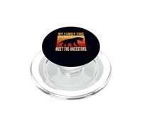 My Family Tree Meet The Ancestors Gorgonopsian Retro PopSockets PopGrip for MagSafe