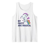 My Farts are Magical Funny Farting Unicorn Tank Top